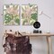 Stupell Industries Tropical Irises Abstraction 2pc Canvas Wall Art Set Design by June Erica Vess